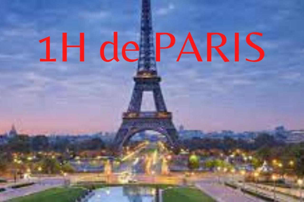 La Boissiere  Gite La Fontaine -Cozy-1H De Paris -Jacuzzi Privatif מראה חיצוני תמונה