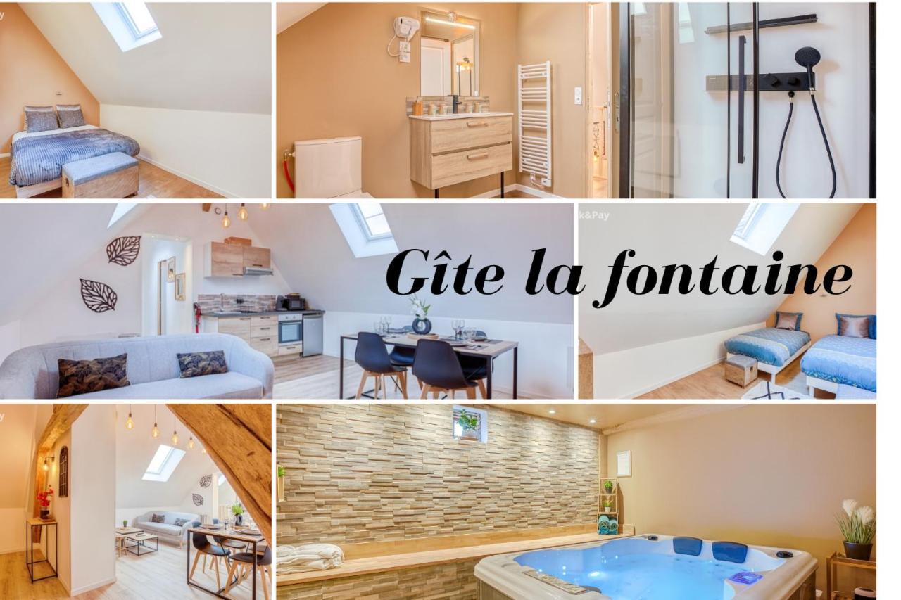 La Boissiere  Gite La Fontaine -Cozy-1H De Paris -Jacuzzi Privatif מראה חיצוני תמונה